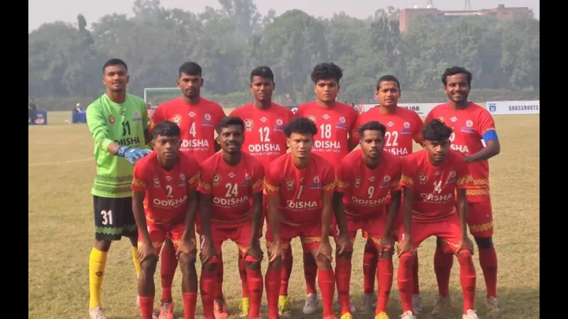 Trận đấu bóng đá giữa Chhattisgarh và Odisha - "Chhattisgarh" vs "Odisha"